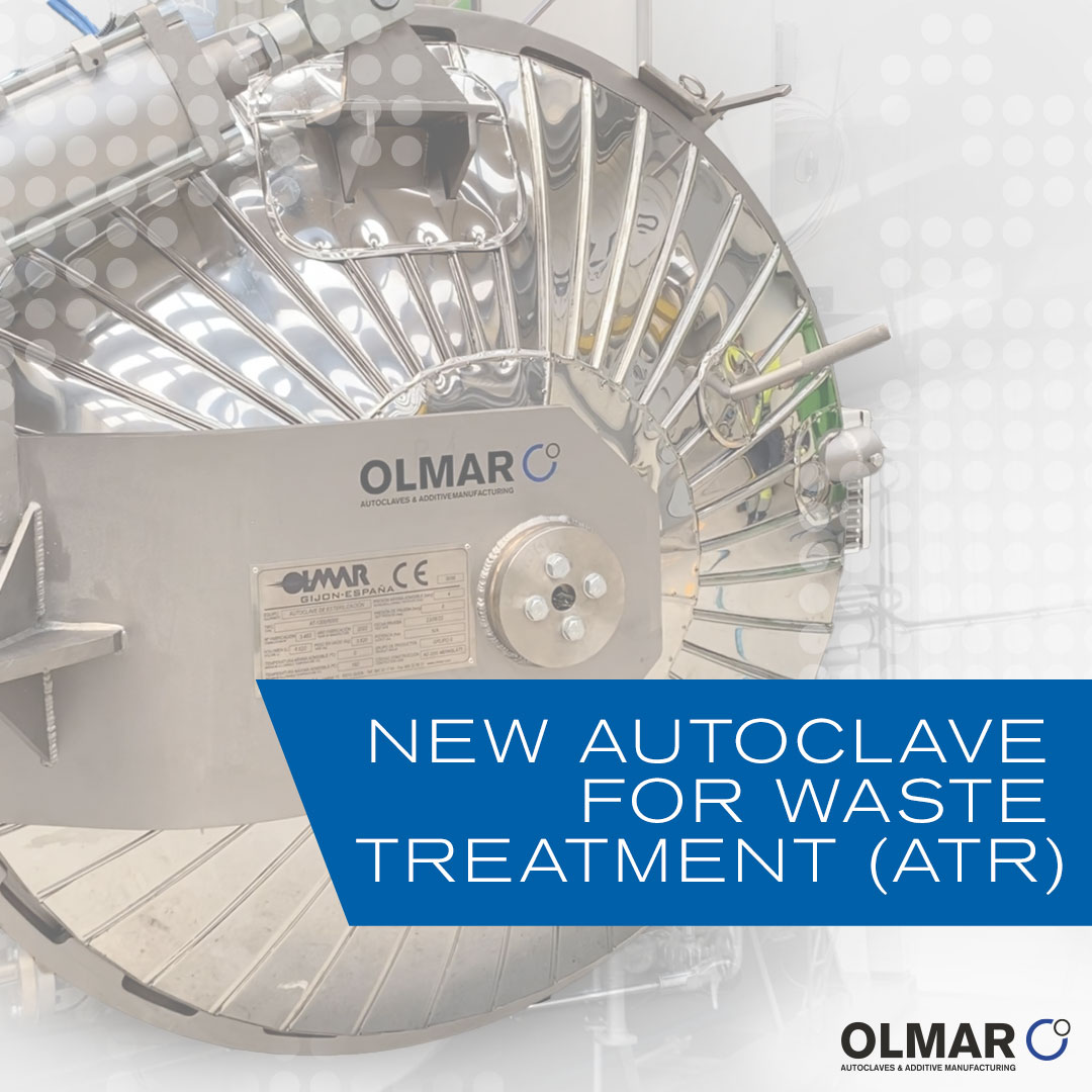 New autoclave for waste treatment