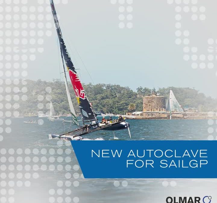 New autoclave for #SailGP, the #Formula1 of the sea